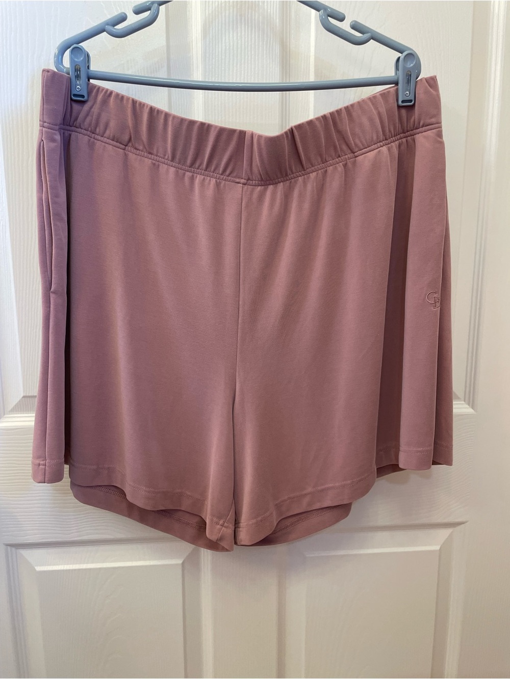 Cozy Earth Women’s 3X Brushed Bamboo Shorts in Blush